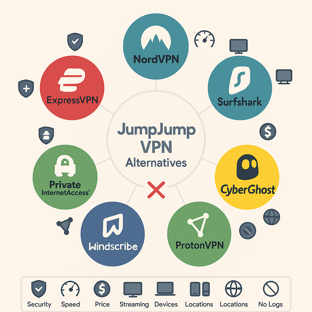 JumpJumpVPN Alternatives