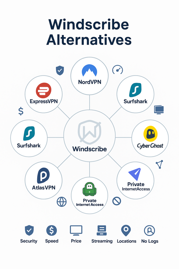 Windscribe Alternatives