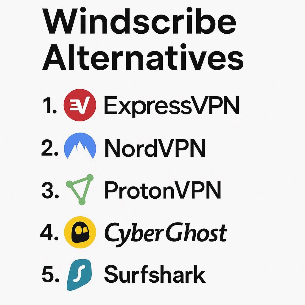 Windscribe Alternatives